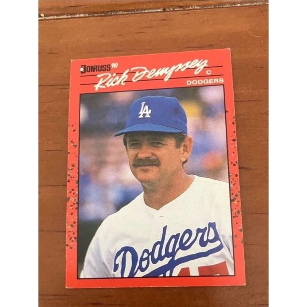 1990 Donruss Los Angeles Dodgers Baseball Card Trading Card